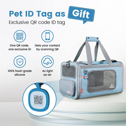 Pawaii Airline Approved Cat Carrier, Cat, Dog Carrier with ID Carrier