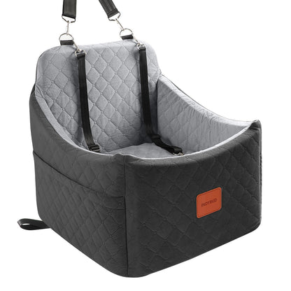 INDYBUD Dog Car Seat for Small Medium Dogs,Detachable Washable Seat