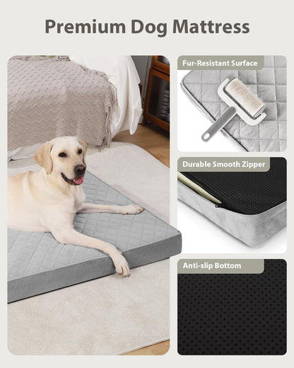 NUPIDA Orthopedic XL Dog Beds Large Sized Dog Waterproof Bed