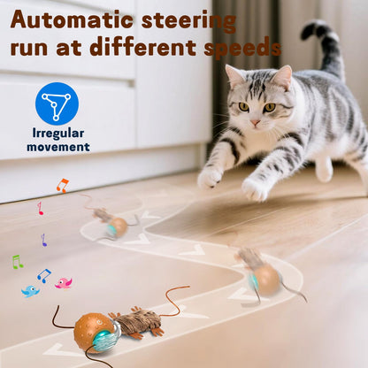 Mdupw Interactive Cat Toy Ball Automatic Interactive Cat Toy Ball