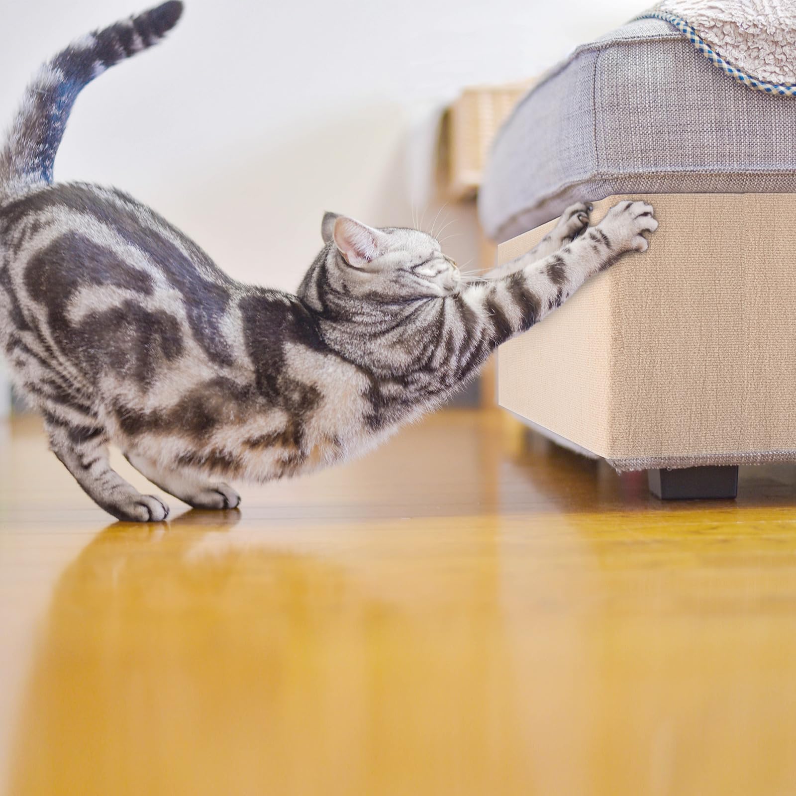 Cat Carpet remnants Cat Scratching Mat Trimmable Self-Adhesive Posts