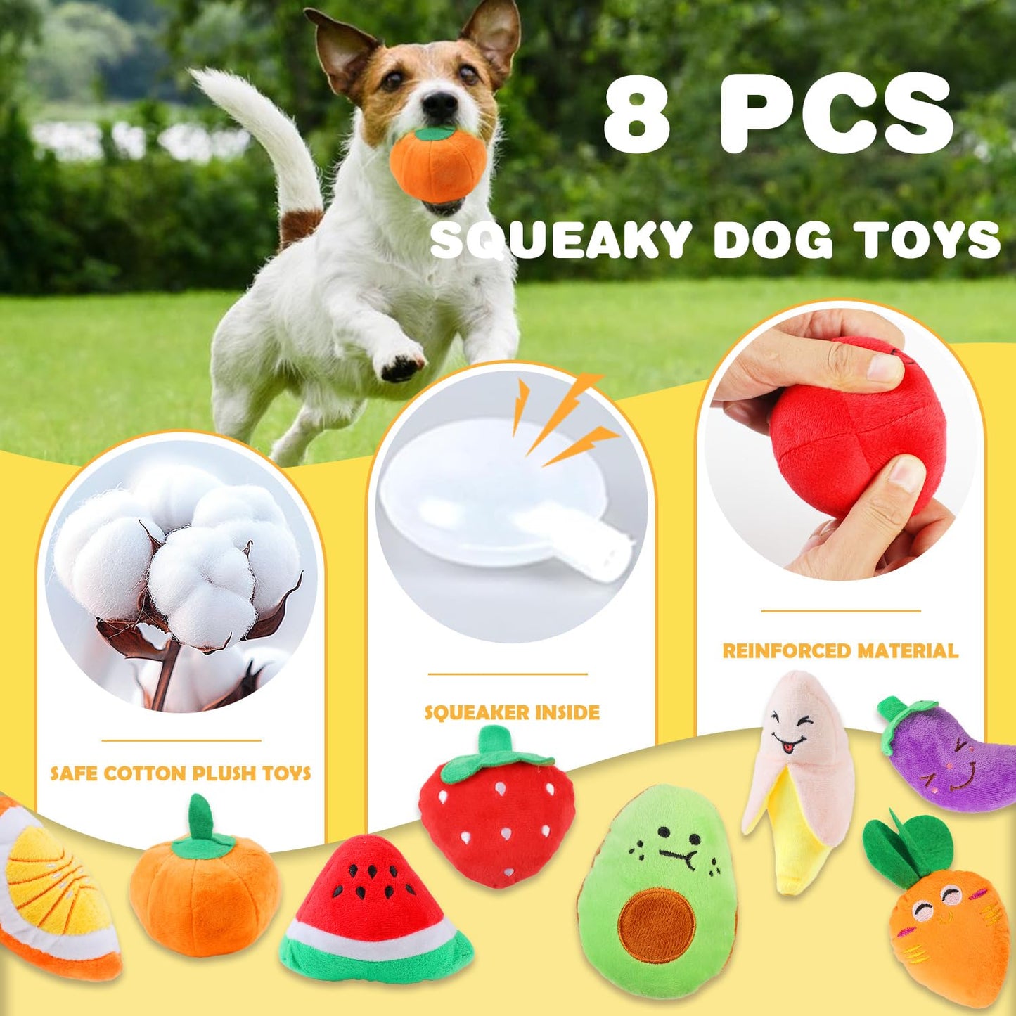MRSOHRET 18 Pack Dog Toys Puppy Teething Toys, Puppy Essentials Chew
