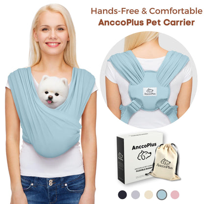 AnccoPlus Dog Carriers for Small Dogs, Front Facing Dog Sling Carrier