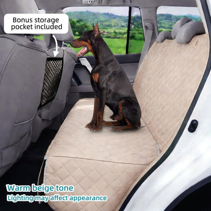 Bark Lover Dog Car Seat Cover for Back Seat Waterproof Backseat Seat