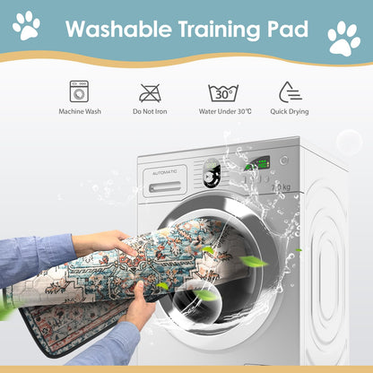 SCLOSE Washable Pee Pad for Dogs Extra Large, 72" x 72" Reusable Mat