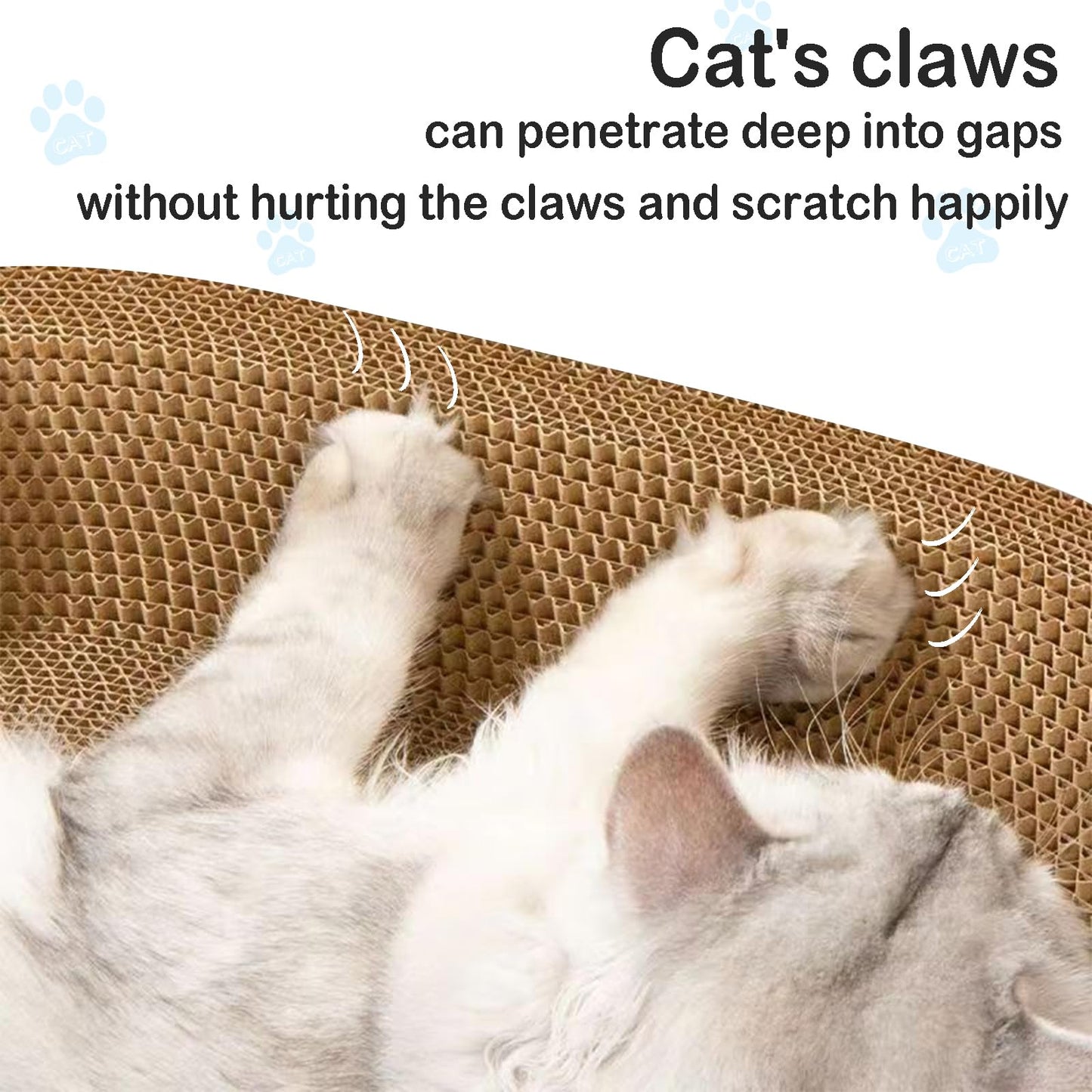 UUig Cat Scratcher, 2pcs- Large Cat Scratching Board, Scratchers