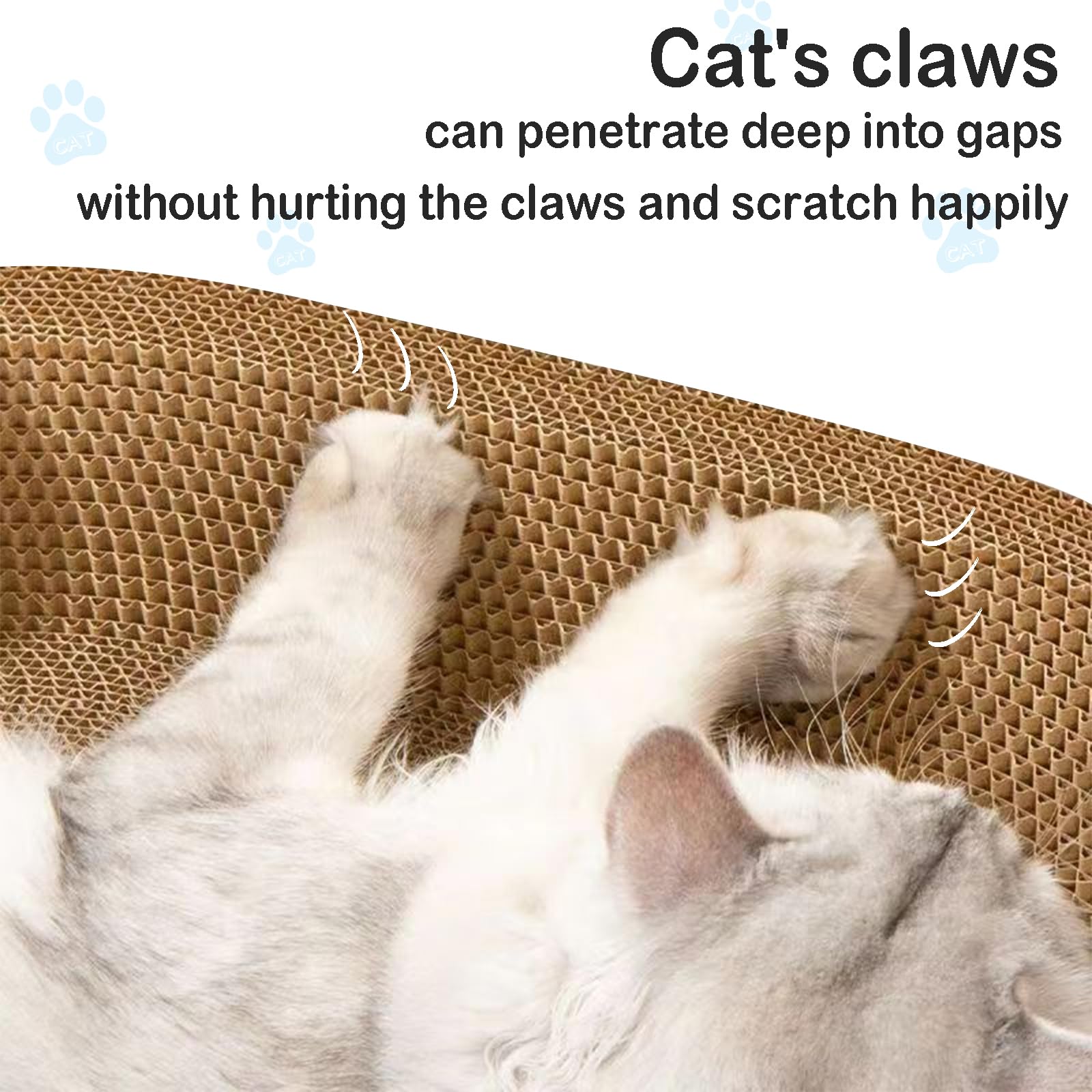 UUig Cat Scratcher, 2pcs- Large Cat Scratching Board, Scratchers