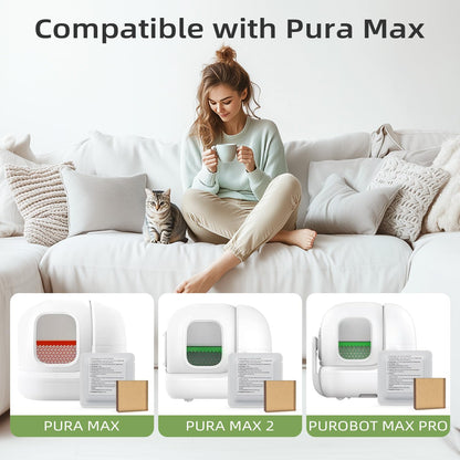 6 Pack Smelling Fresh with N50 Odor Eliminator Exclusive for Pura Box