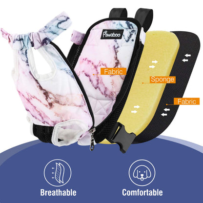 Pawaboo Adjustable Dog Carrier Purses, Pet Front Cat Travel Bag