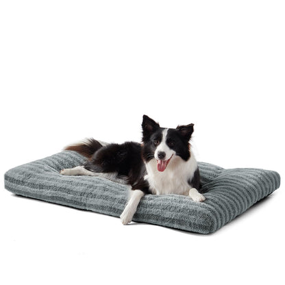 FURTIME Washable Dog Bed Large Sized Dogs, Deluxe Dog Crate Beds Bed