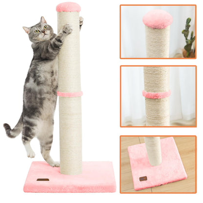 Karolpar Cat Scratching Post with Natural Sisal Rope Large Tree