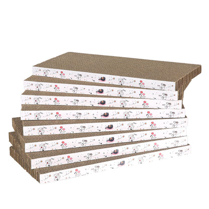 8 Packs in 1 Cat Scratch Pad, Cat Scratcher