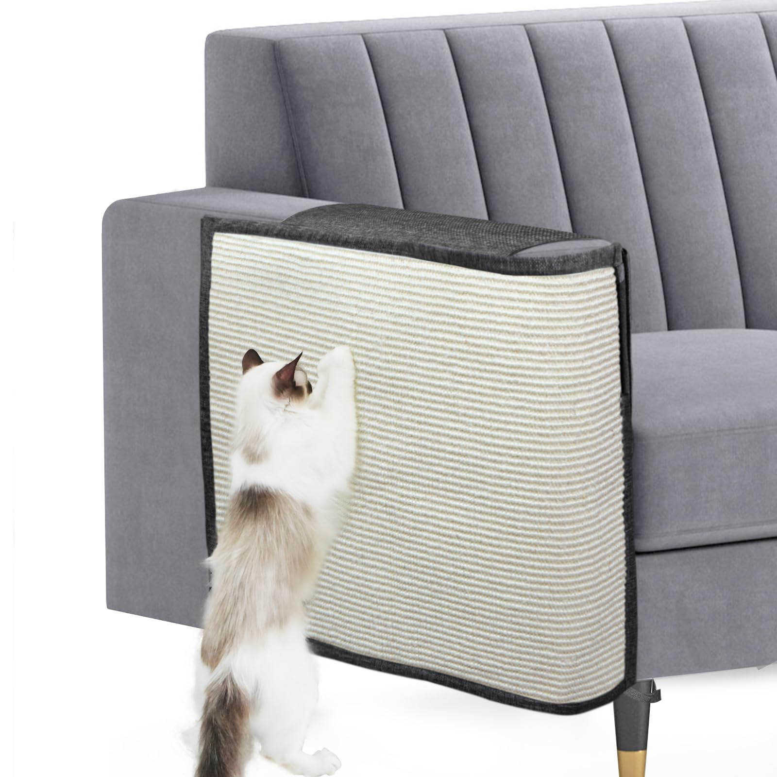 Upgraded Cat Scratch Furniture Couch Protector with Furniture