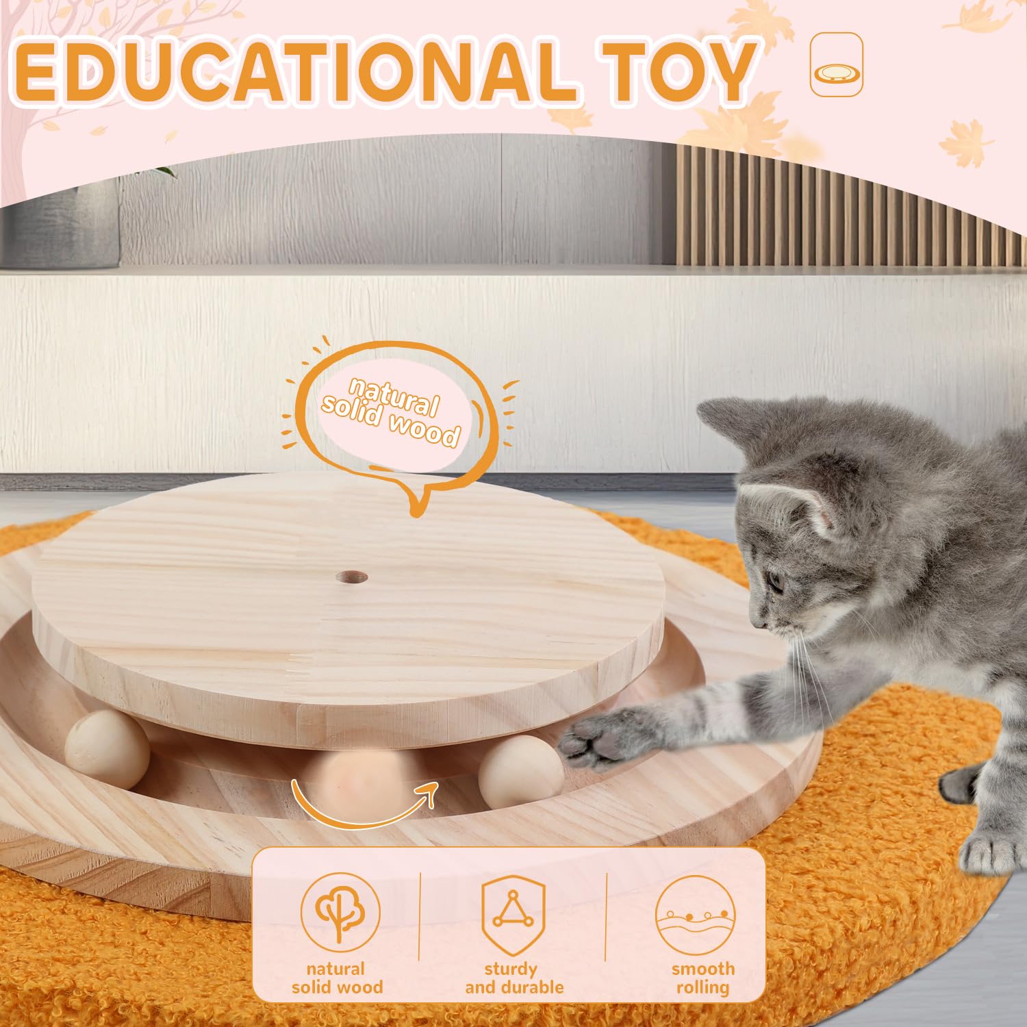 Cat Scratching Post,45'' Tall Scratching Post for Indoor Scratcher