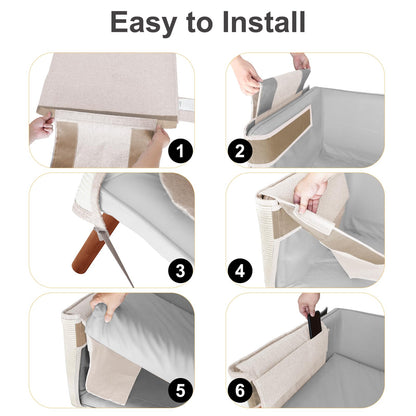 Cat Scratch Sofa Protector,27.6”L*19.6“W Cat Scratch Furniture