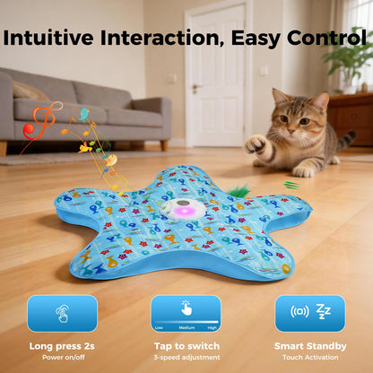 Duckart Interactive Cat Toy Hide and Seek Automatic Cat Toy