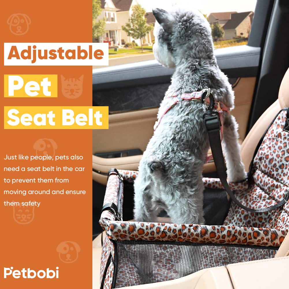 Petbobi Small Dog Car Seat, Dog Car Booster Seat