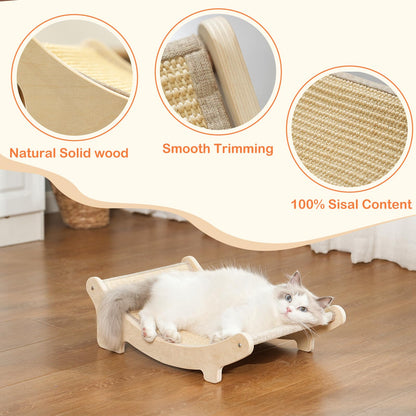 UUig Cat Scratcher Sisal Cat Scratching Bed Cat Scratch Scratcher