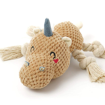 Sedioso Large Dog Toys, Cute Squeaky Dog Toy, Stuffed Animal Plush