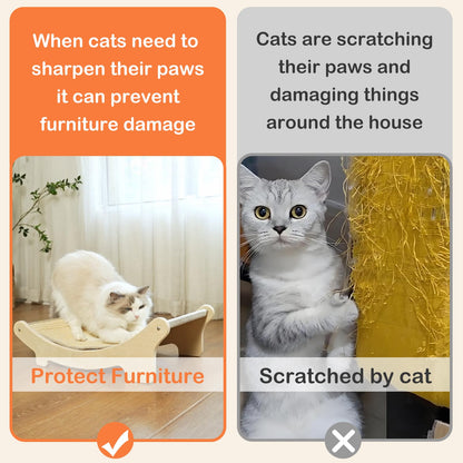 UUig Cat Scratcher Sisal Cat Scratching Bed Cat Scratch Scratcher