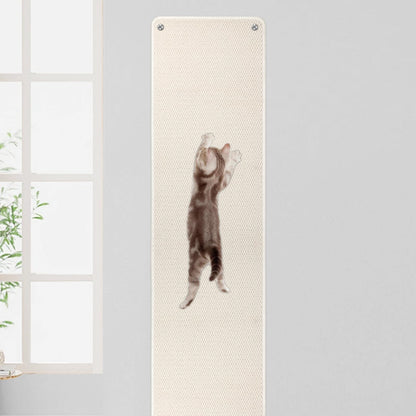 FHTONGE 71x15.8 Thickened Cat Wall Climbing Carpet with 16 Furniture