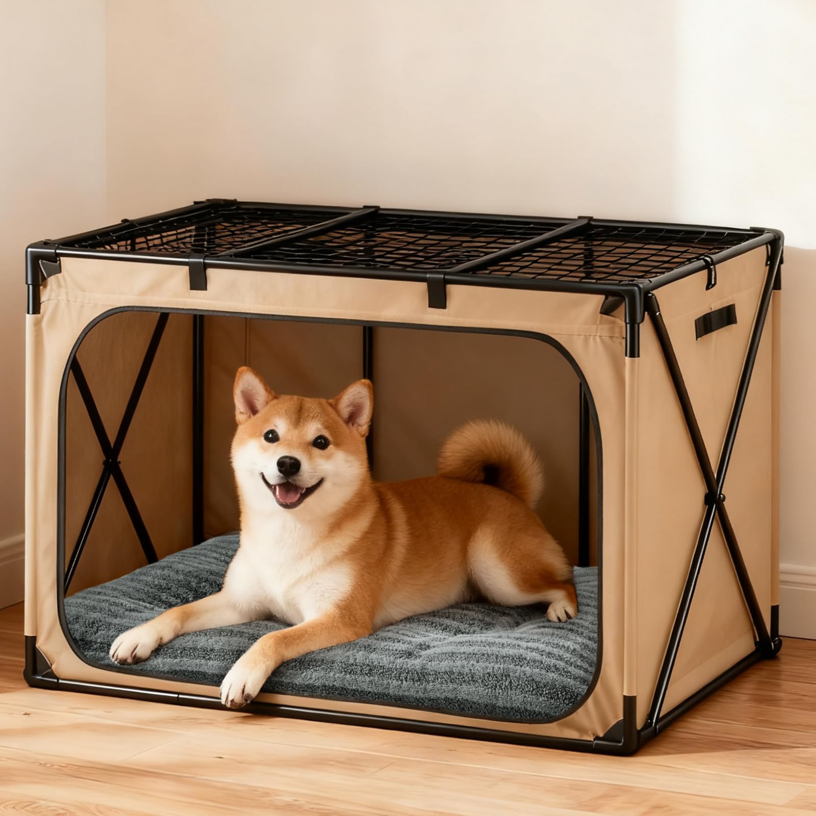 FURTIME Washable XL Dog Bed for Extra Large Dogs, Deluxe Dog Crate