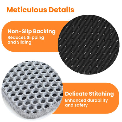 Petinstinct Extra Large Cat Litter Mat, Honeycomb Double Layer Mat