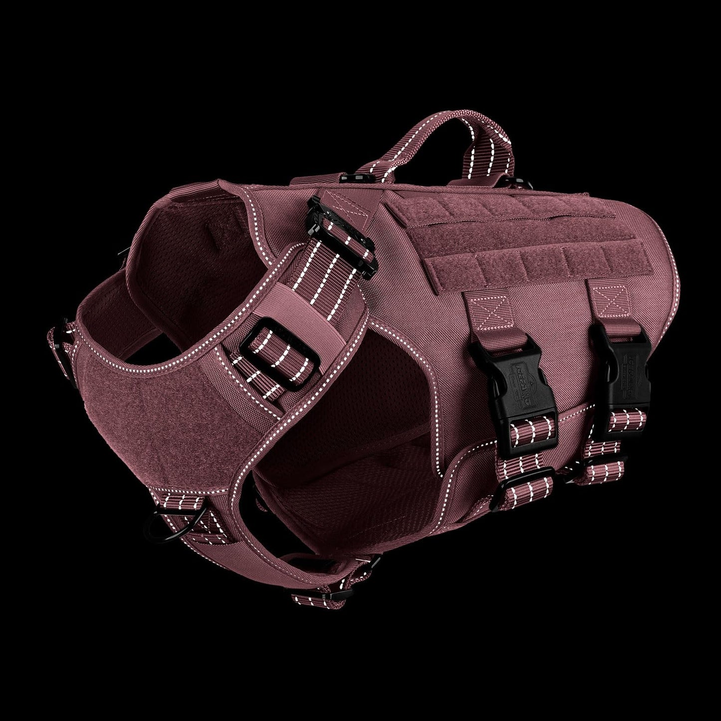 ICEFANG GN3 Tactical Dog Harness for Large Dogs, 6X Quick-Release Clip