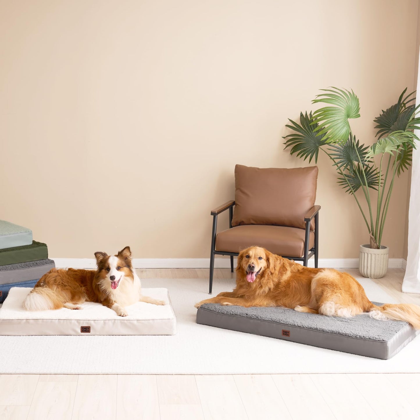 EHEYCIGA Orthopedic Foam Dog Bed, XXL, L x W x Th Bed