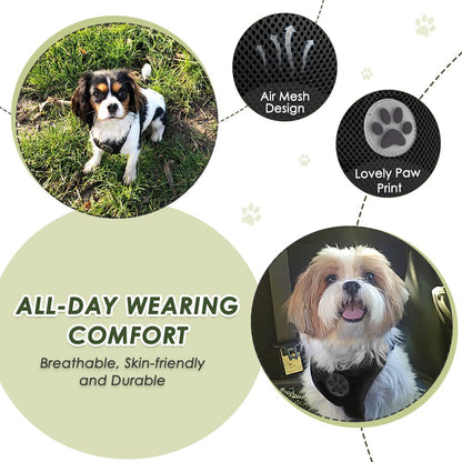 Lukovee Dog Seat Belt for Car, Adjustable Dog Car Harness Seat