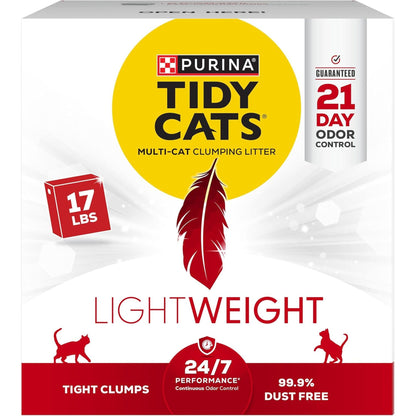 Purina Tidy Cats LightWeight 24/7 Performance Odor control, Box