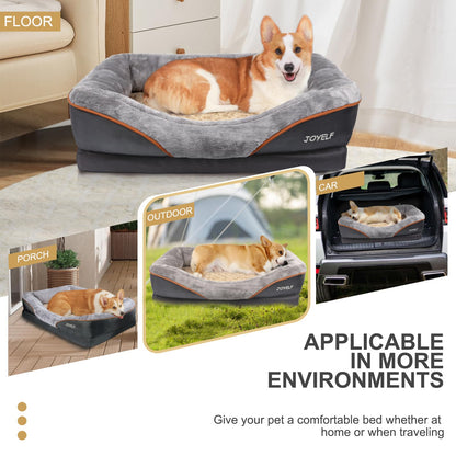 JOYELF Memory Foam Dog Bed Small Orthopedic Dog Bed Sofa