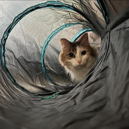 Bemodst Cat Tunnel for Indoor Cats, 5 Way Cat Tubes and Tunnels Tunnel