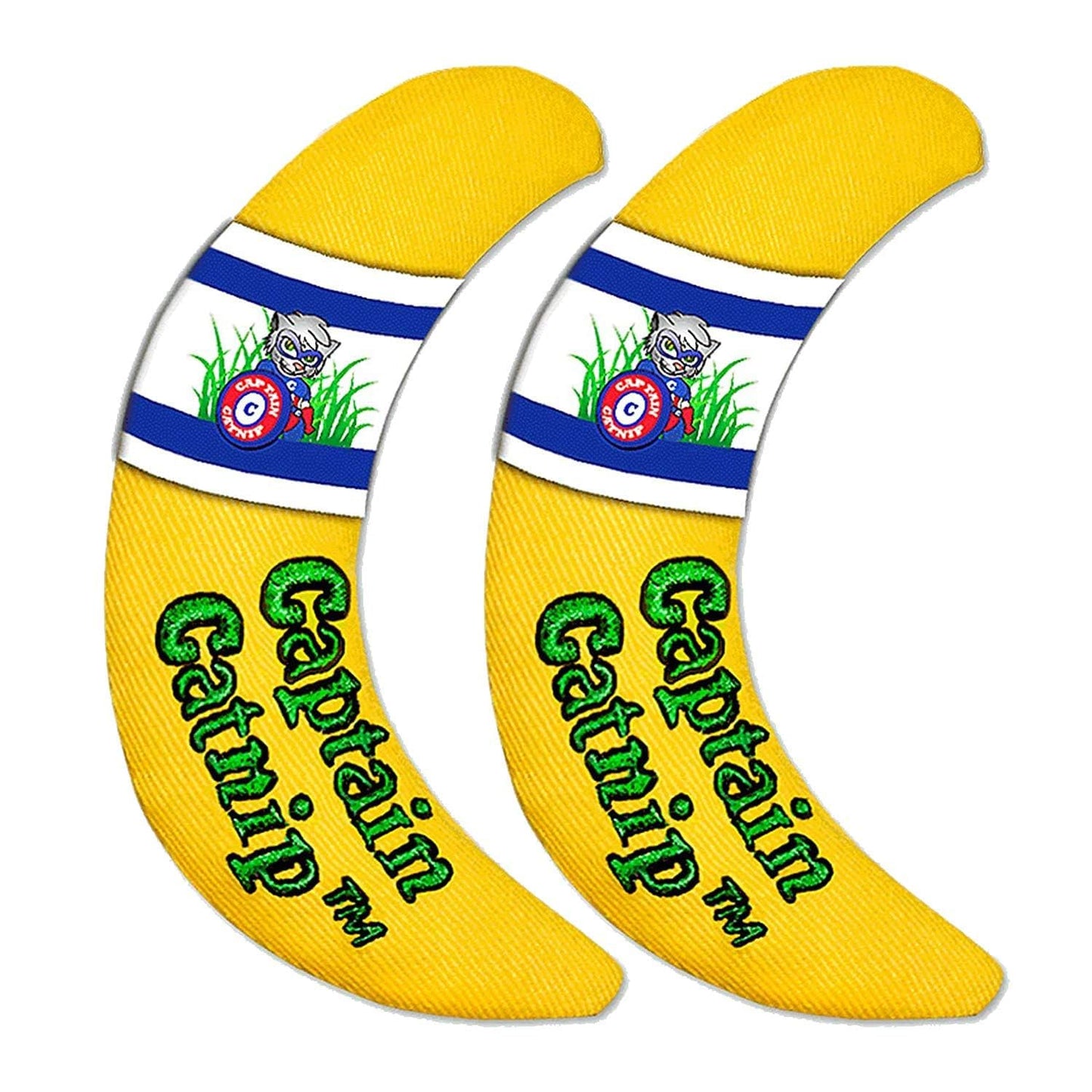 Captain Catnip Cat Banana Toy, Kitten Interactive Toy, Fun Catnip