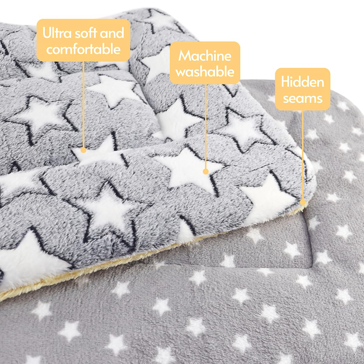 Tierecare 2 Pack Cat Blanket for Indoor Cats Ultra Soft and Warm Bed