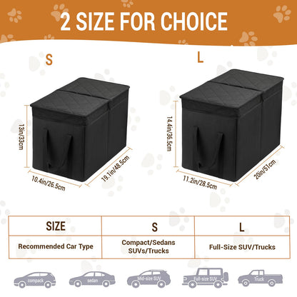 UNICITII Car Seat Extender for Large Dogs, Back Seat Extender Seat