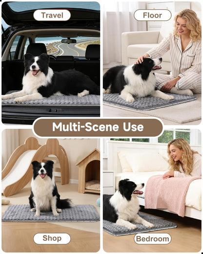 Dog Bed for Crate High Resilience Foam Crate Pad Mat