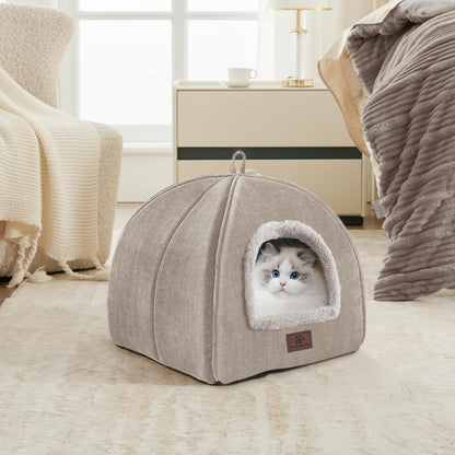 WINDRACING Cat Bed for Indoor Cats Cat Cave Cat House Cats Tent Bed