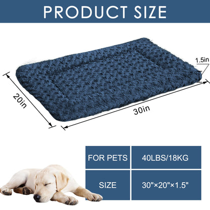 WITTOP Washable Dog Bed Plush Orthopedic Outdoor Crate Mat
