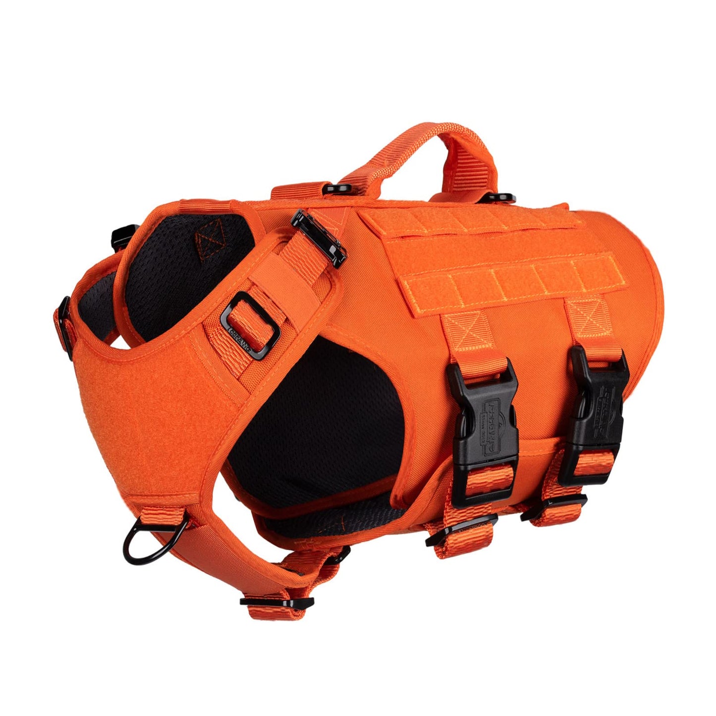 ICEFANG GN3 Tactical Dog Harness with 6X Buckle,Dog Molle Vest