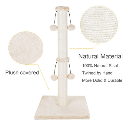 Dimaka 34'' Cat Scratching Post, Cat Scratching Post, Cat Scratcher