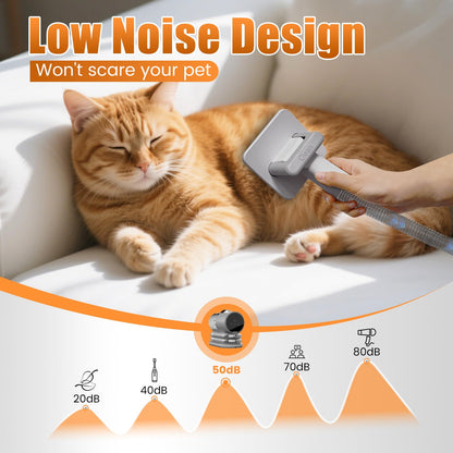 AIRROBO Dog Grooming Vacuum and Kit with Clipper Nail Trimmer Grinder