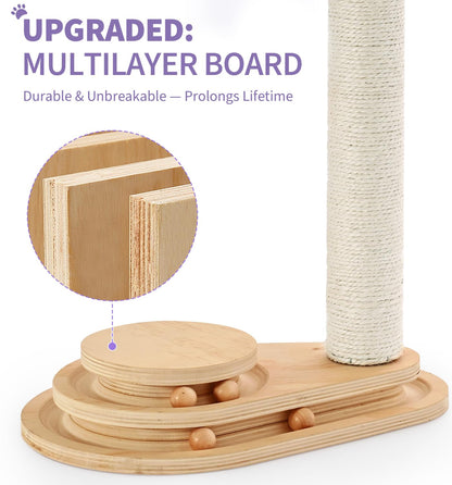 Made4Pets Cat Scratching Post Cat Scratcher Kitten Toys for Scratcher