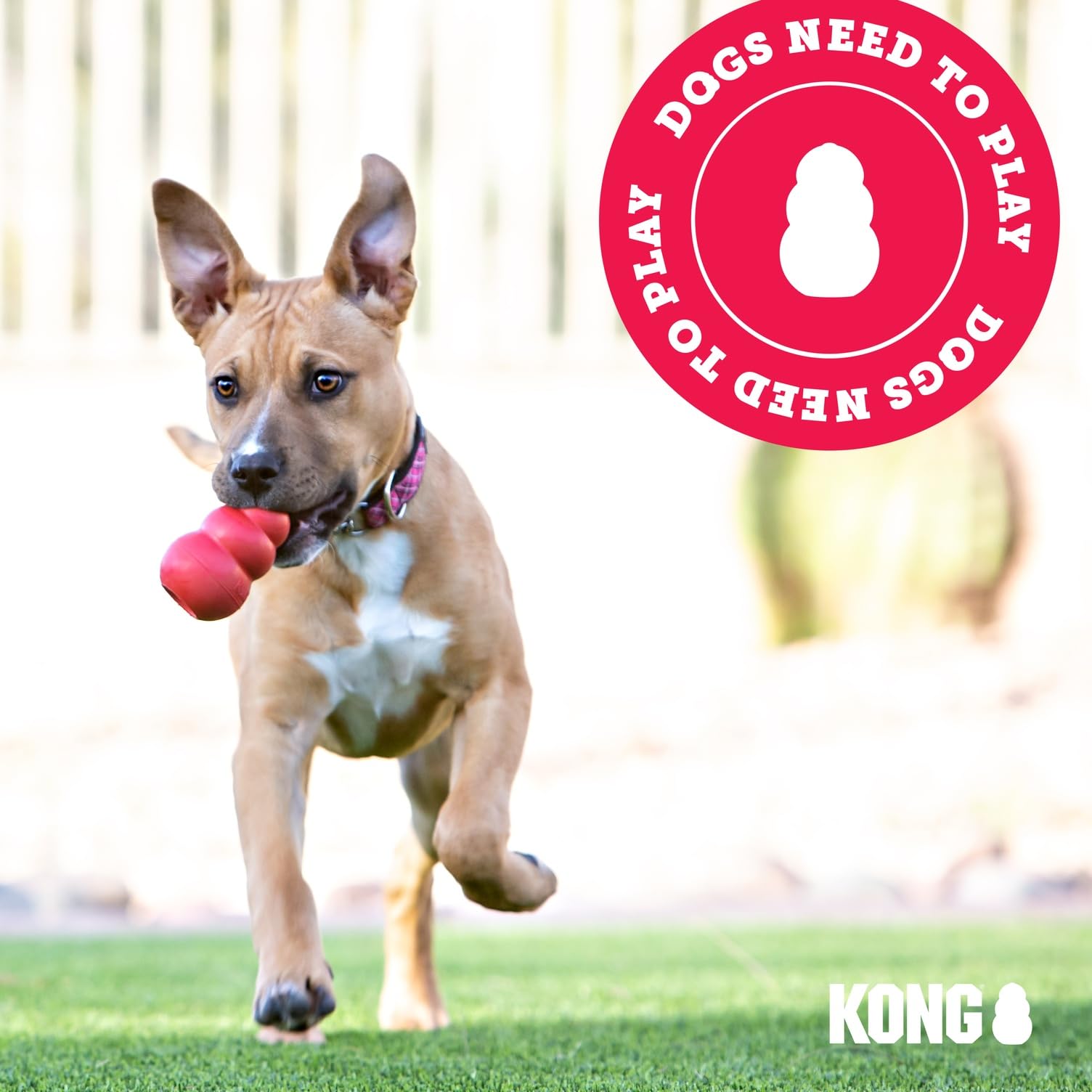 KONG Wobbler Interactive Dog Toy for Treat Dispensing Dog Slow Feeder
