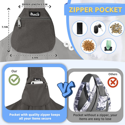 SlowTon Dog Carrier Sling Thick Padded Shoulder Strap Carriers