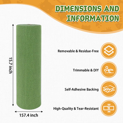 Climbing Cat Scratcher Mat Trimmable Cat Scratching Post Carpet Tree