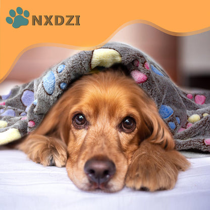 Dog Blankets for Small Dogs and Puppies, 3 Pack Washable Pet Crate