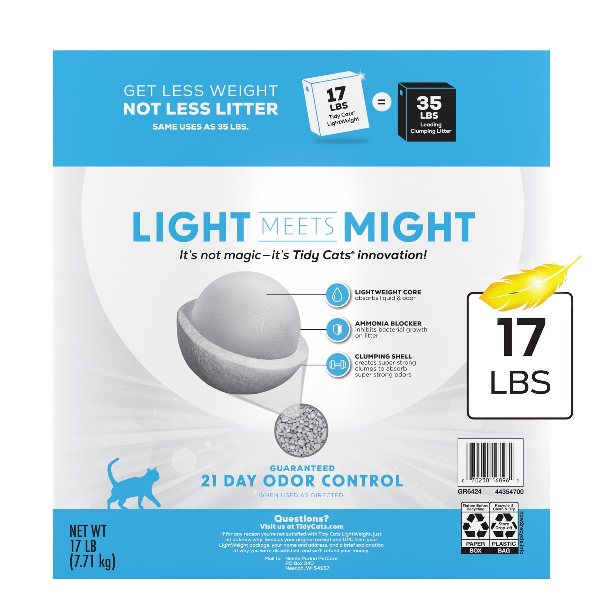 Purina Tidy Cats LightWeight With Glade Clear Springs Multi-Cat Box