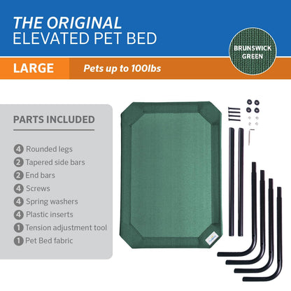 Gale Pacific Coolaroo The Original Cooling Elevated Dog Bed, Bed