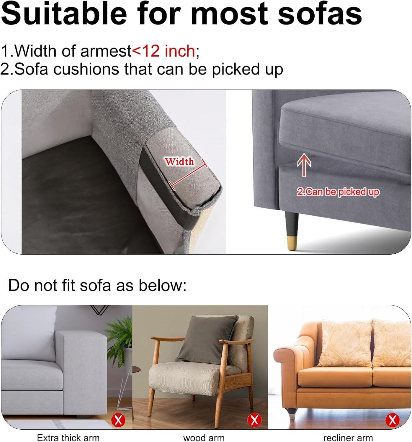 Cat Scratch Sofa Protector,Cat Scratching Couch Protector with L* Mat